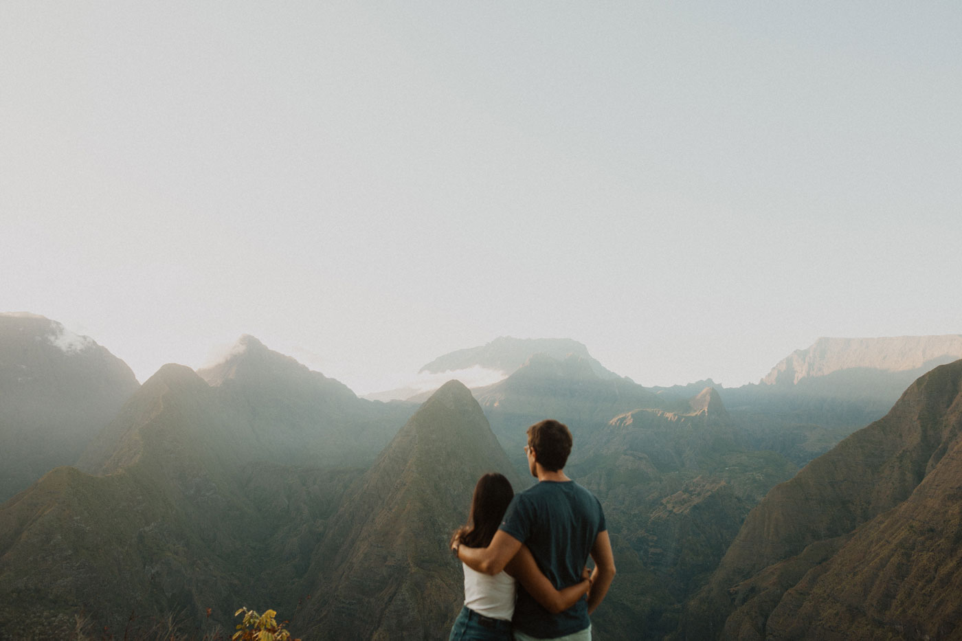 Séance couple en montagne, Réunion